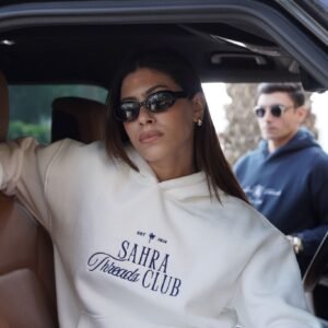 WHITE SOCIETY HOODIE